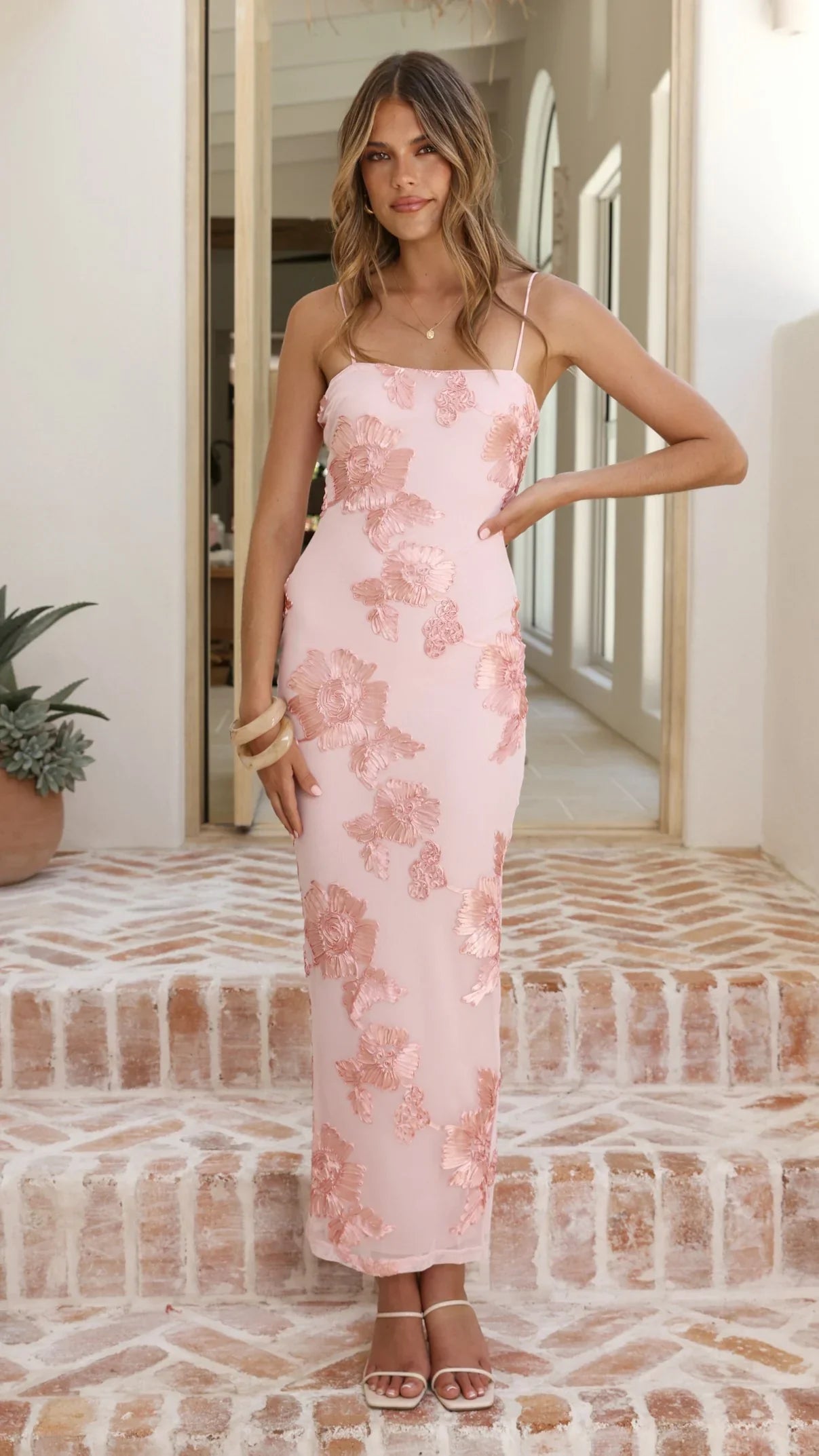 Alara Maxi Dress Blush