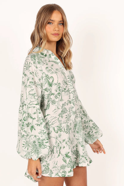 Elsa Romper Green