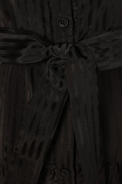 Neve Long Sleeve Maxi Dress Black