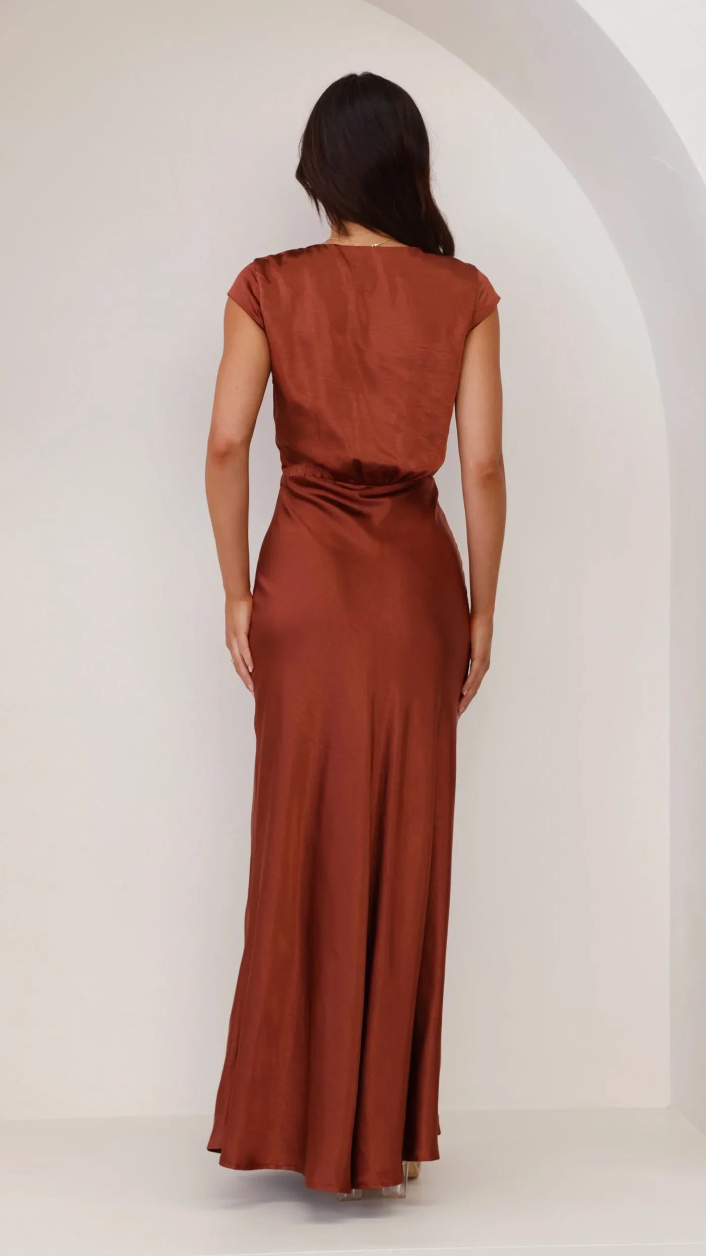 Selma Maxi Dress Rust