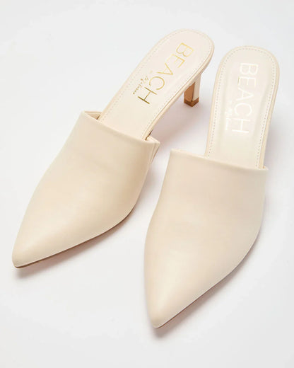 Katria Pointed Toe Heeled Mules