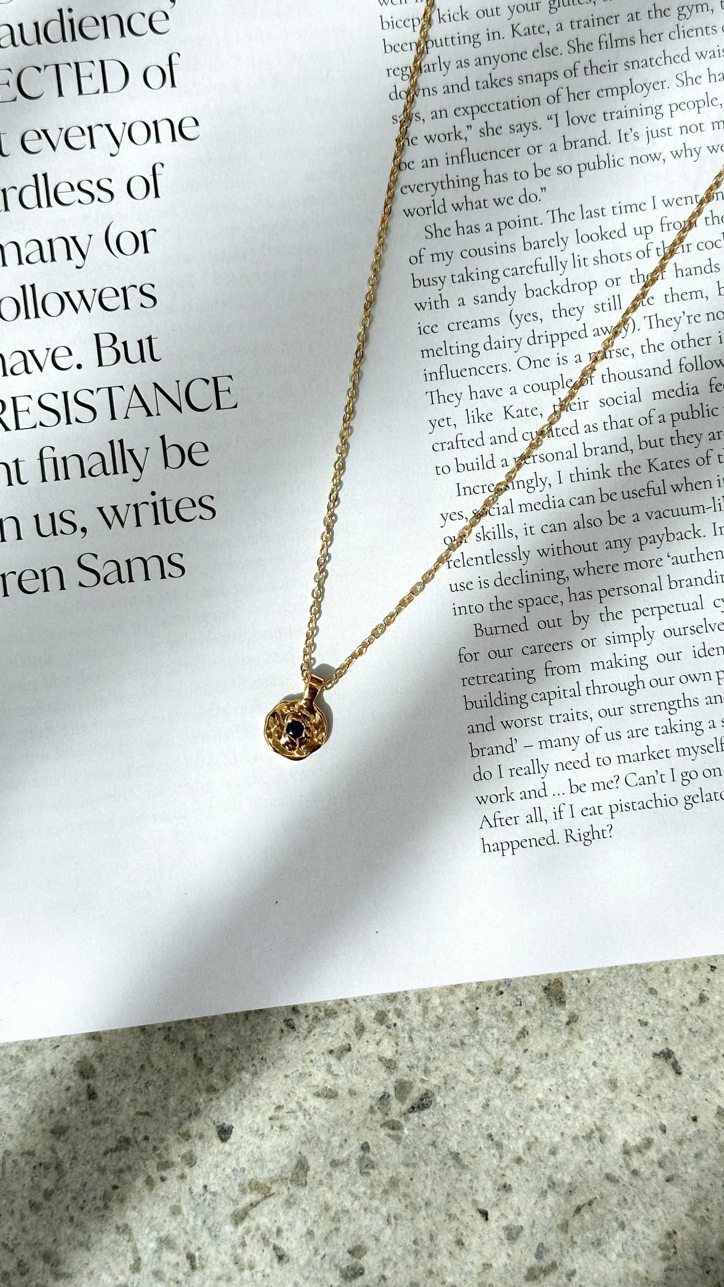 February Birthstone Necklace Amethyst