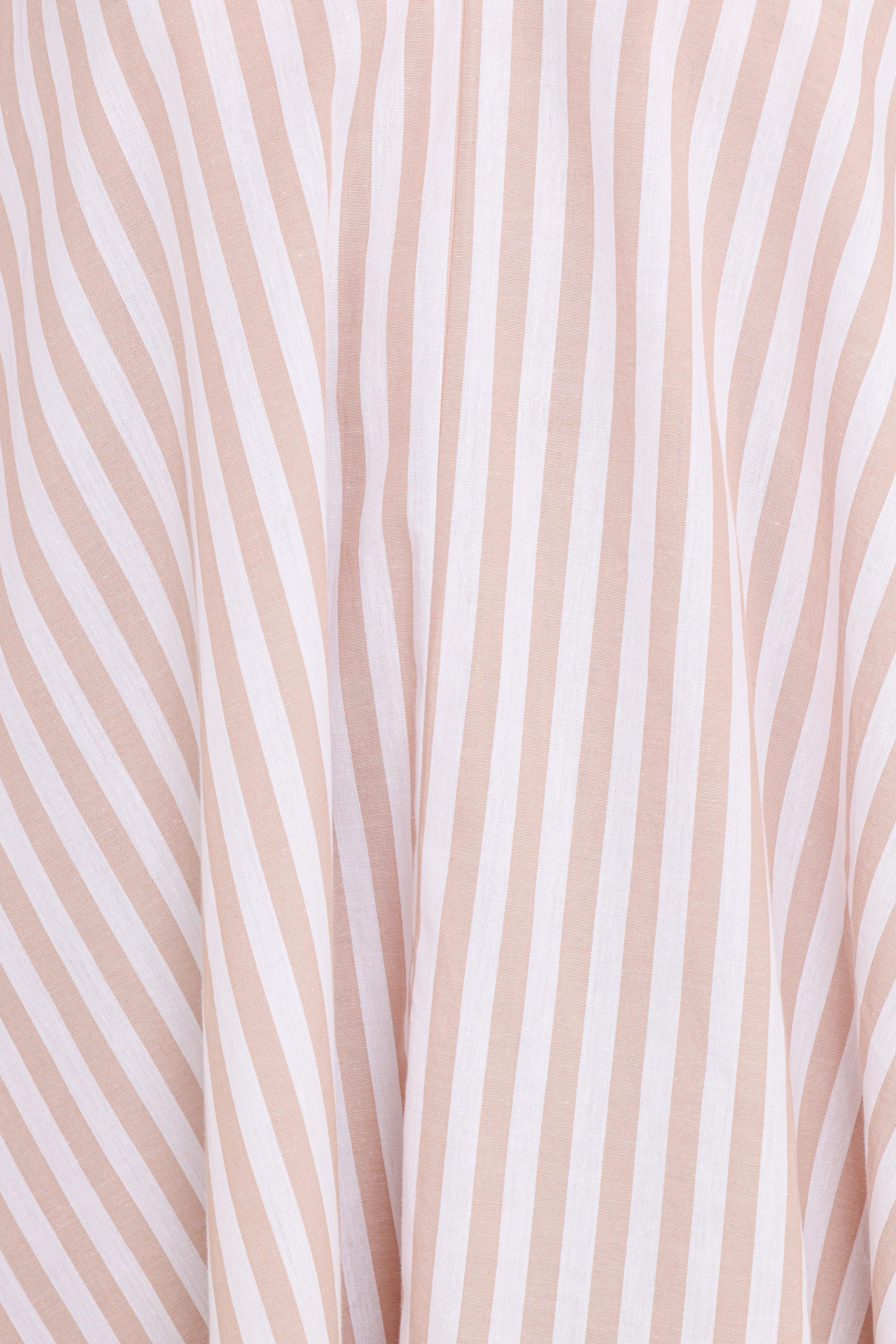 Doran Mini Dress Beige White