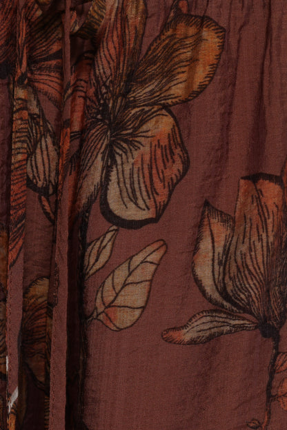 Larson Pant Brown Floral