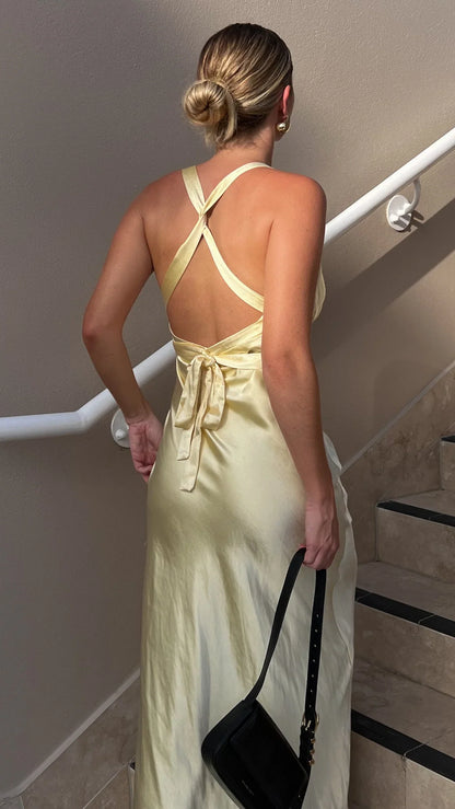 Zendaya Maxi Dress Yellow