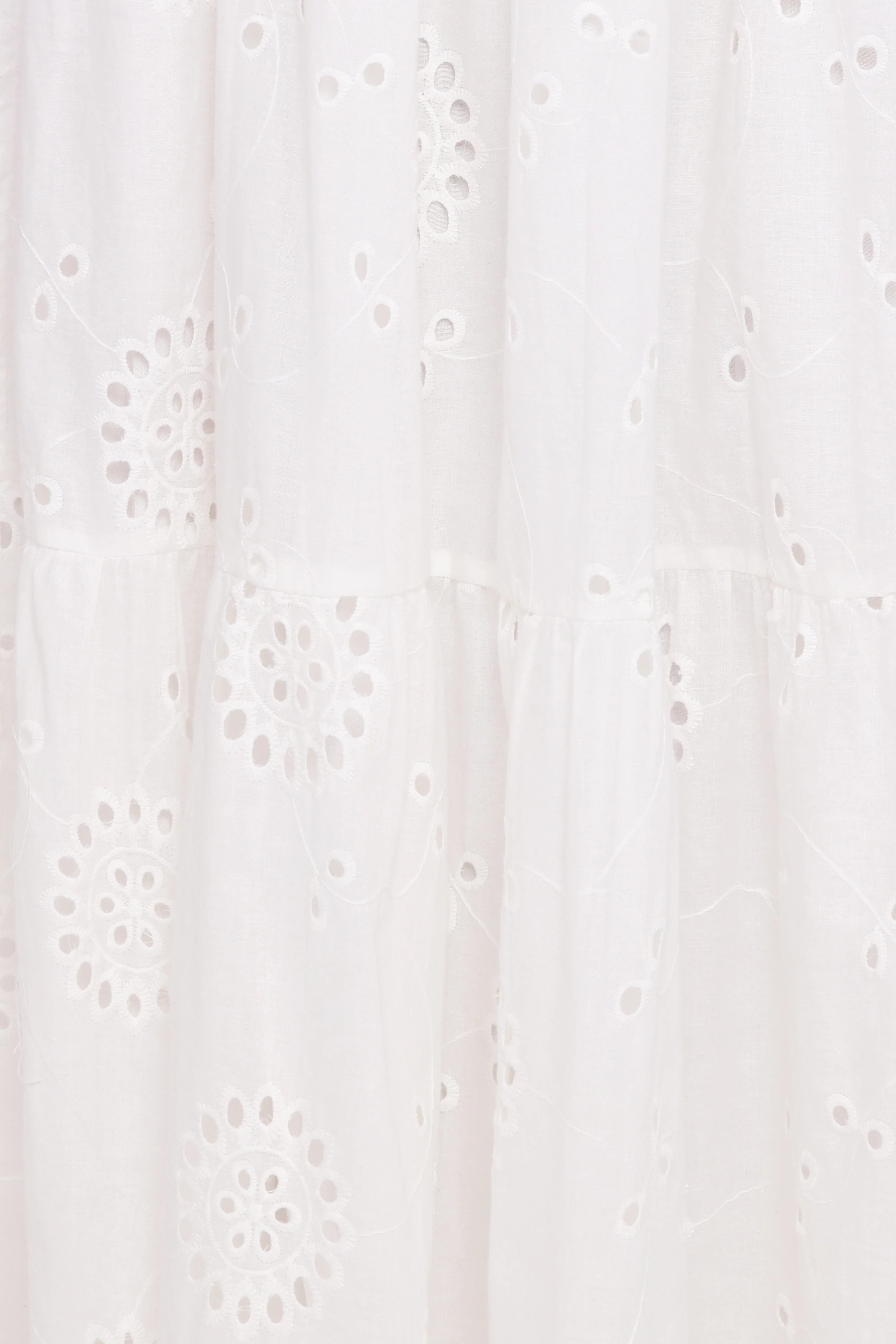 Tierney Midi Dress White