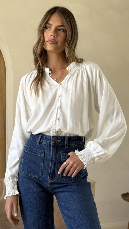 Solana Top White