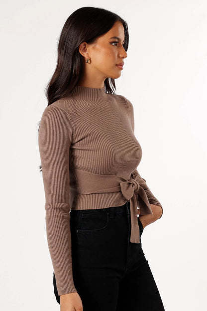 Paige Top Brown