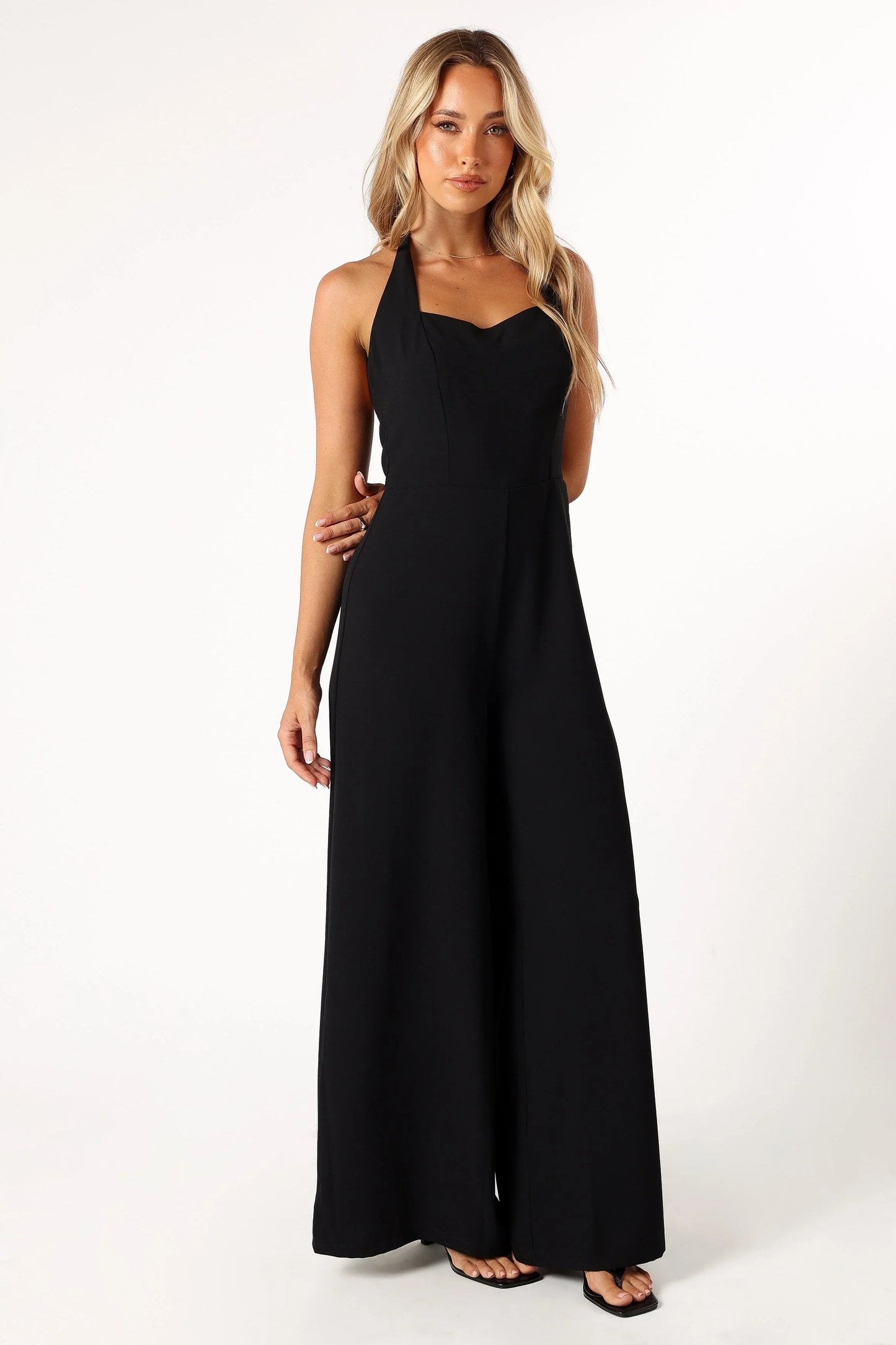 Mathias Halterneck Jumpsuit Black