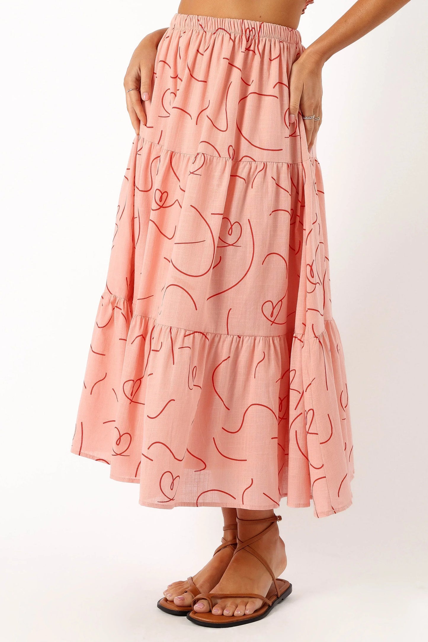 Francesca Two Piece Set Pink Swirl