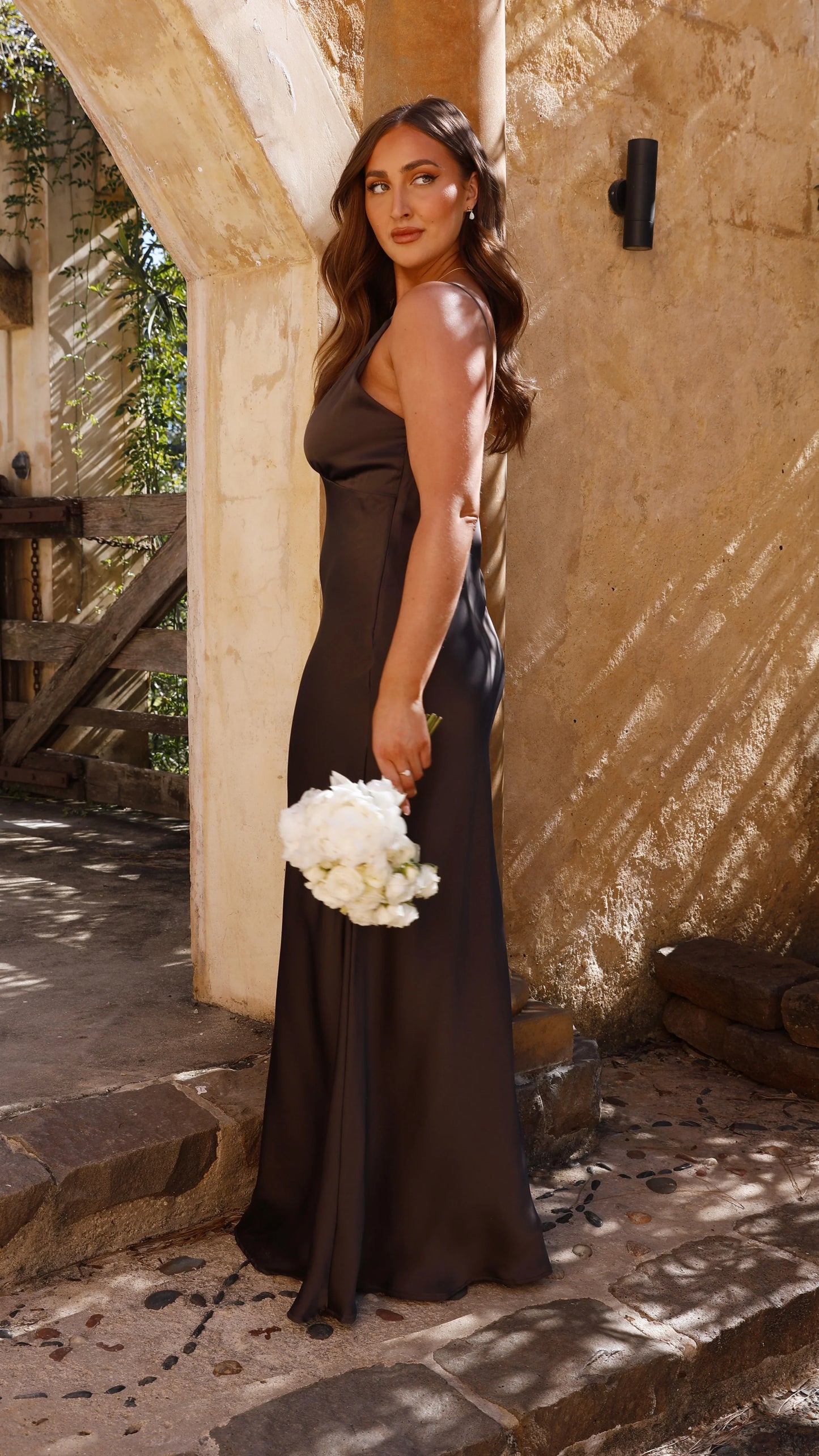 Ziah Maxi Dress Espresso