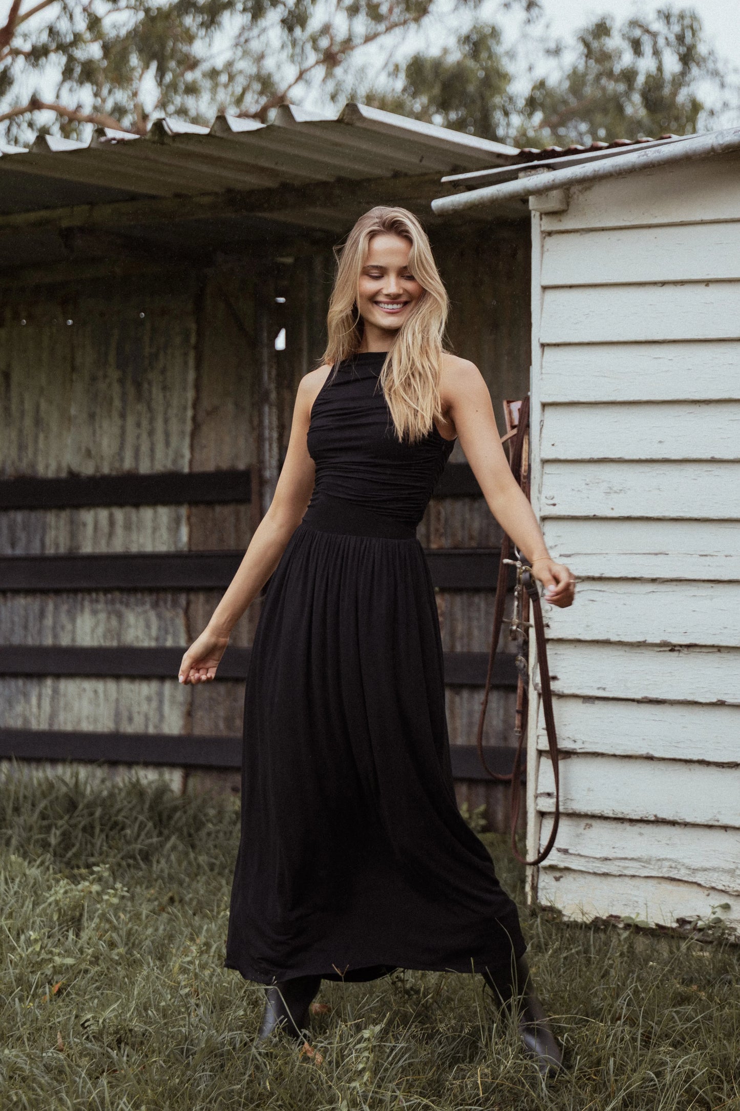 Shirley Maxi Dress Black