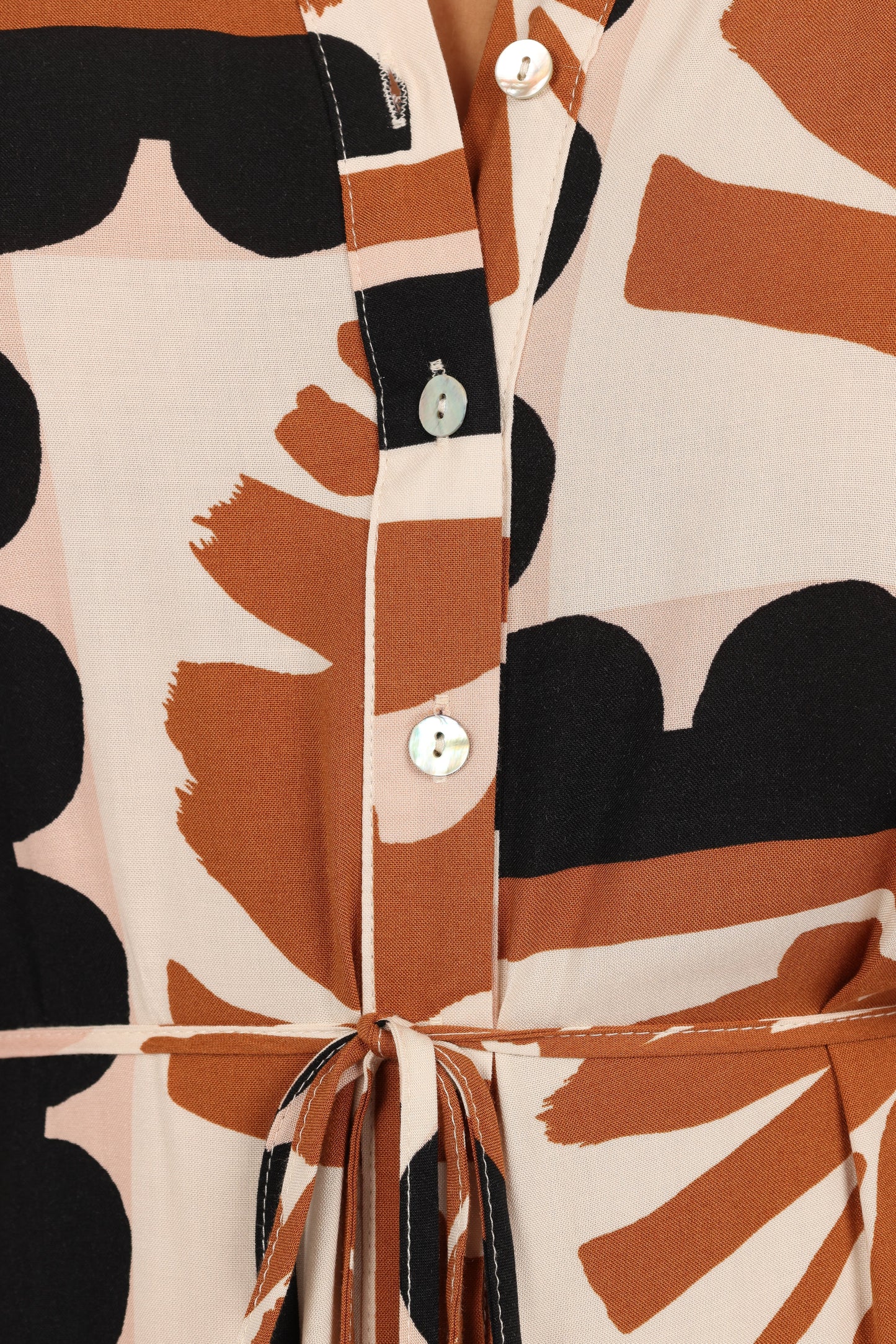 Jules Long Sleeve Dress Multi