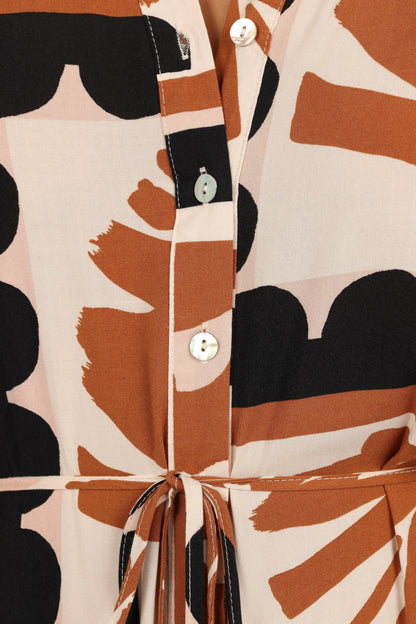 Jules Long Sleeve Dress Multi