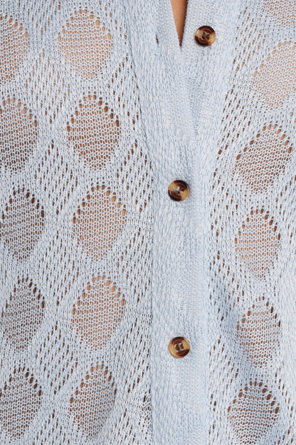 Cora Knit Shirt Blue