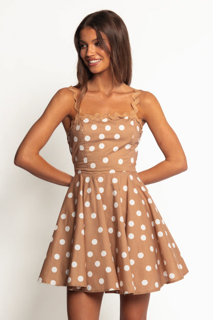Teaghan Mini Dress Light Mocha