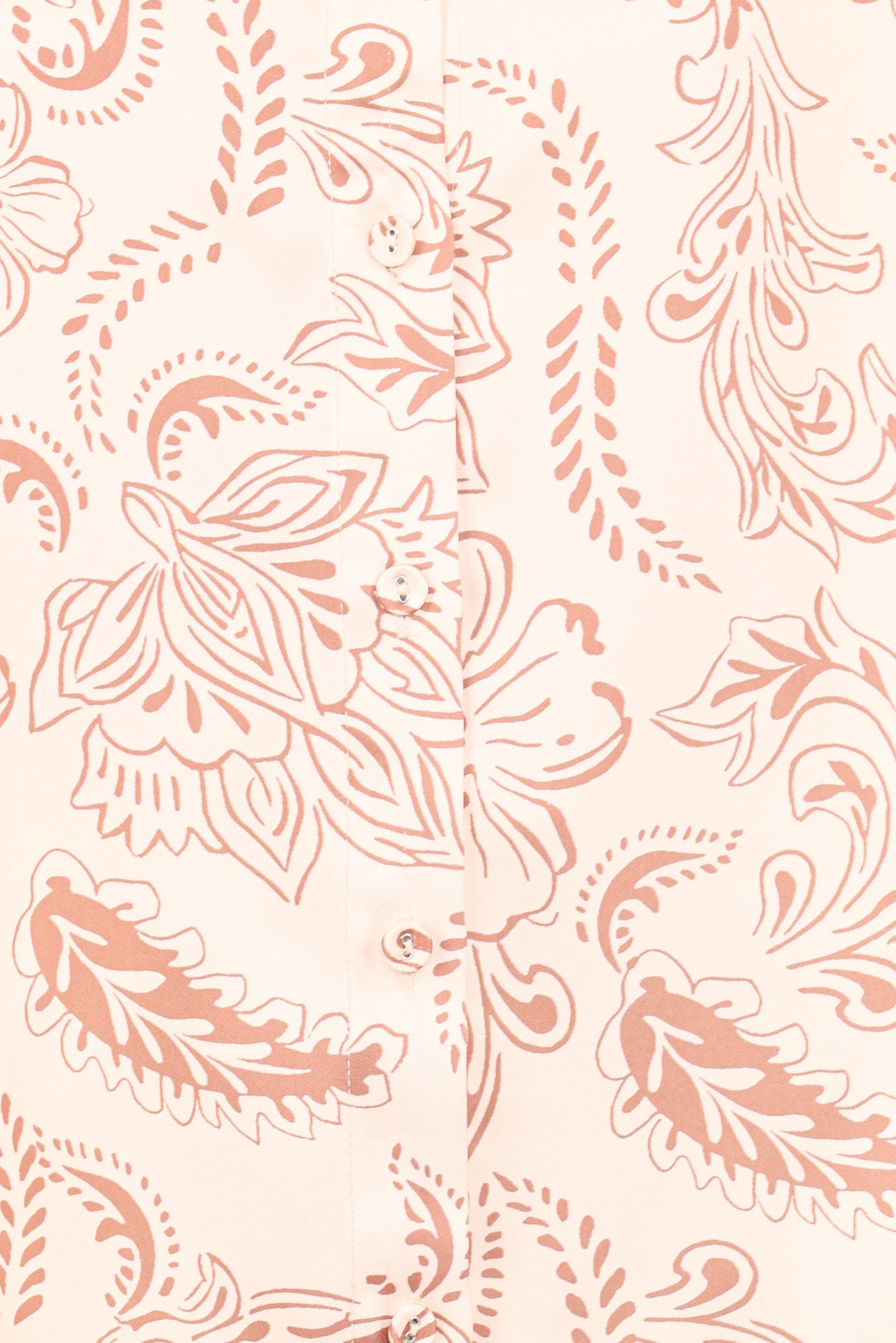 Rosalie Shirt Brown Paisley