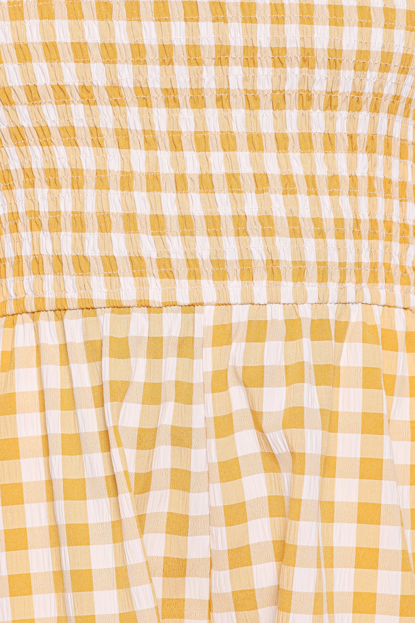 Simo Romper Yellow Gingham