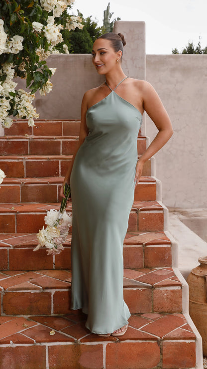 Chiara Maxi Dress Green