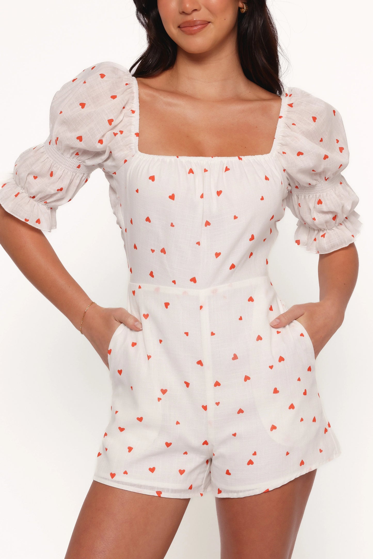 Emerson Romper Ditsy Heart