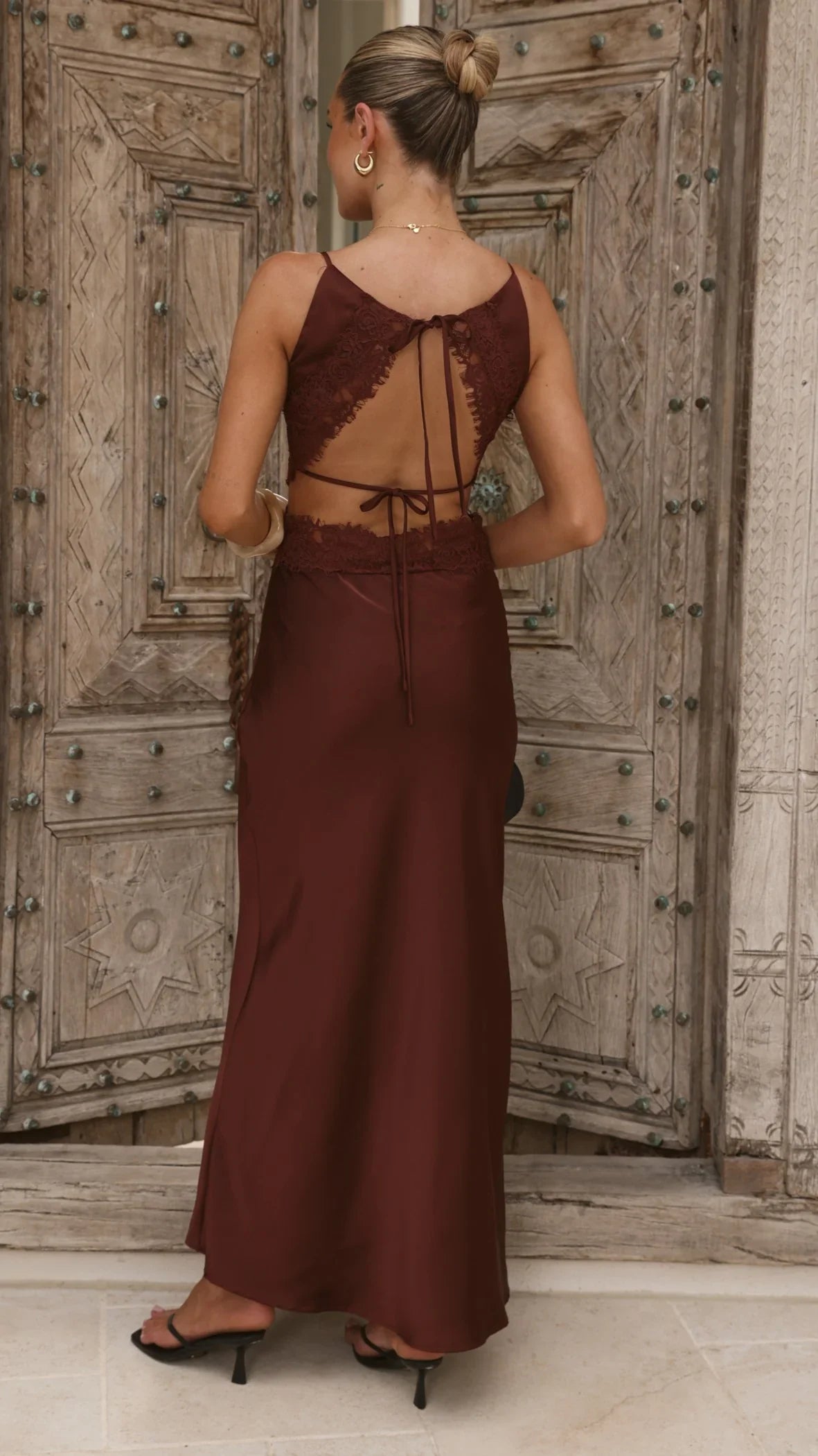 Amy Maxi Dress Chocolate