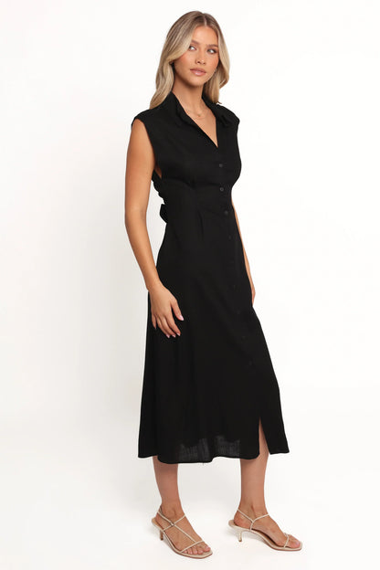 Cami Midi Dress Black