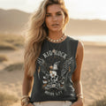 Vintage Retro Rock n Roll Graphic Tank Top