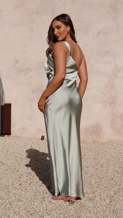 Greta Maxi Dress Sage