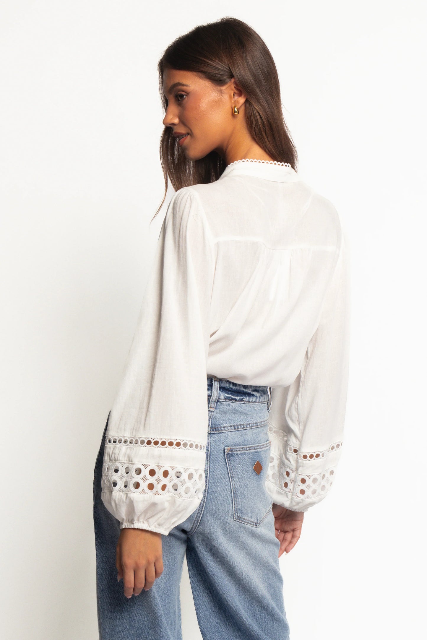Hani Blouse White