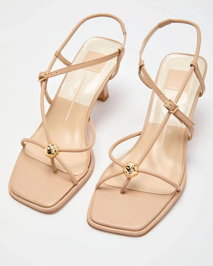 Mylee Strappy Vegan Leather Heels