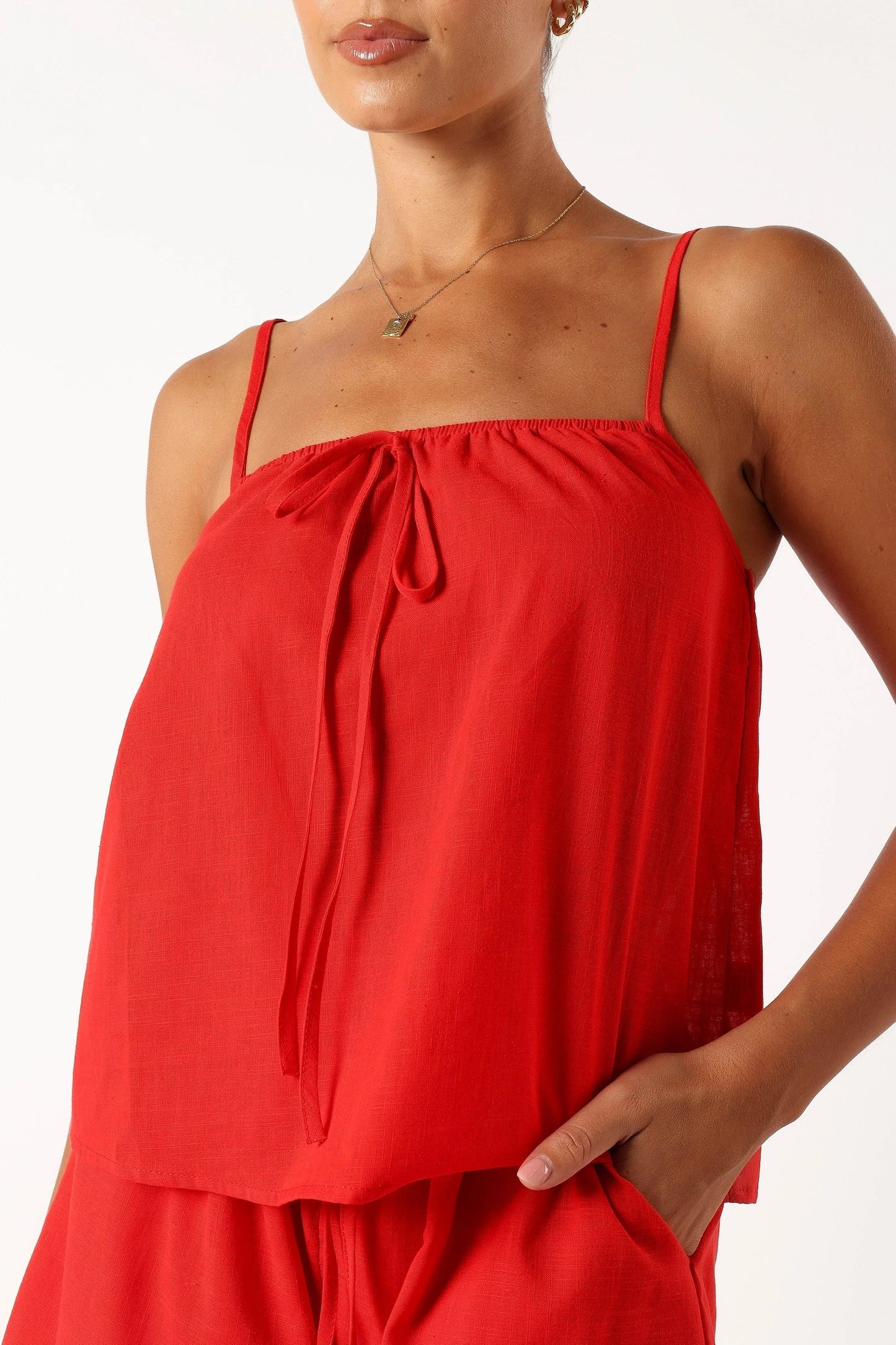 Robinson Short Set Red