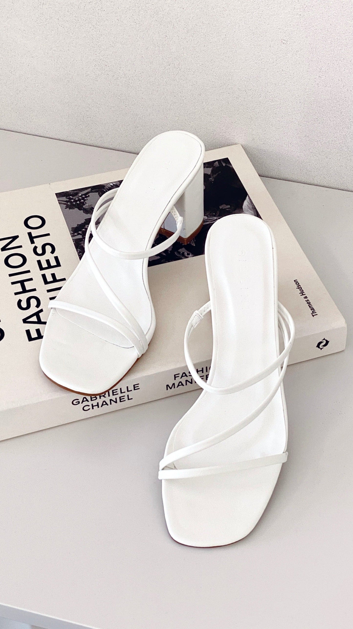 Yazmin Heel White