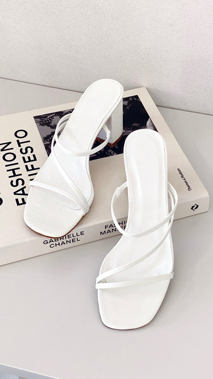 Yazmin Heel White