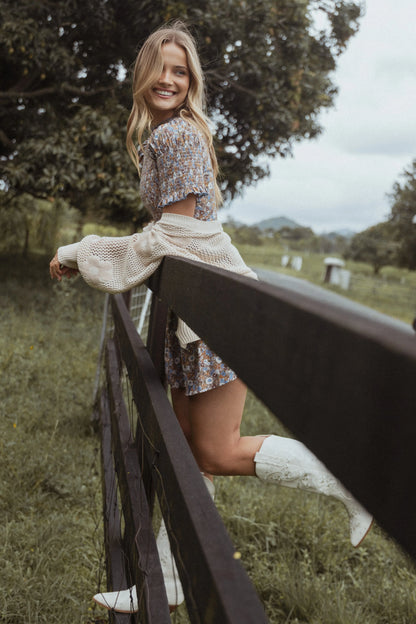 Celine Mini Dress Floral