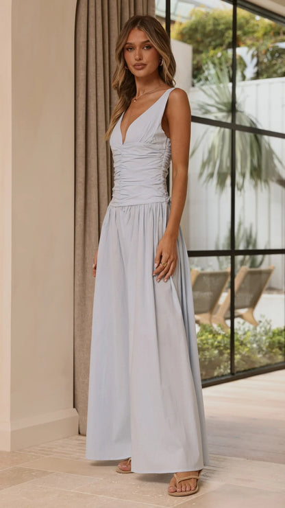 Sanya Maxi Dress Blue