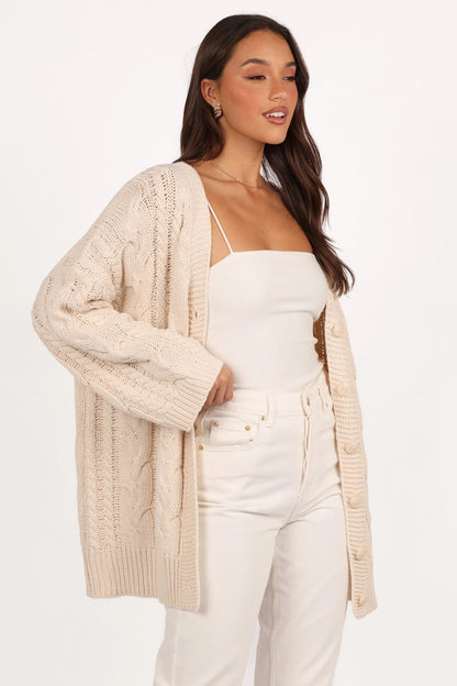 Monique Cardigan Cream