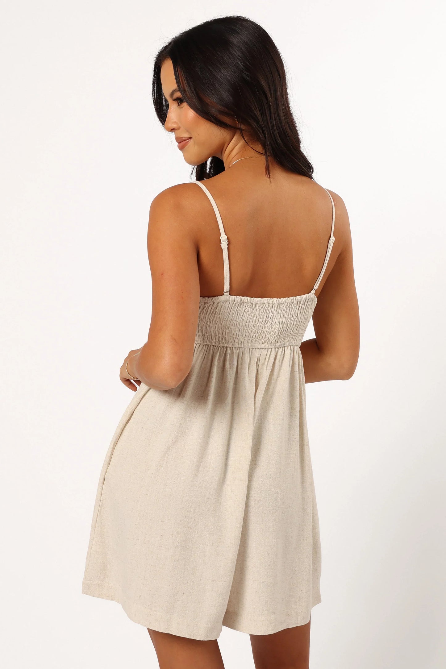 Quinley Romper Oatmeal