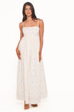 Odessa Maxi Dress White Floral