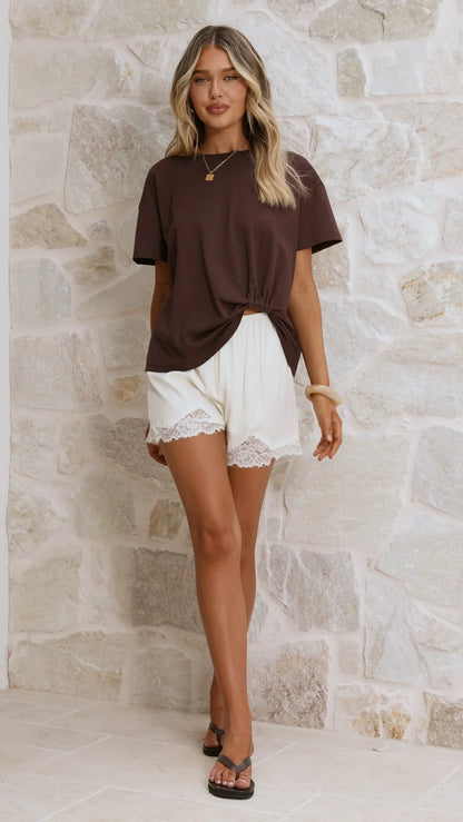 Aria Tee Chocolate