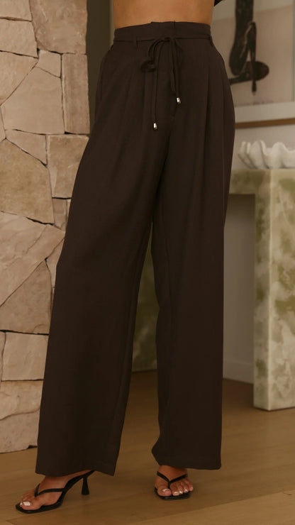 Rebekka Pants Chocolate