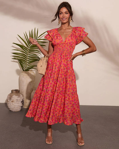 Sunbud Glow Floral Maxi Dress