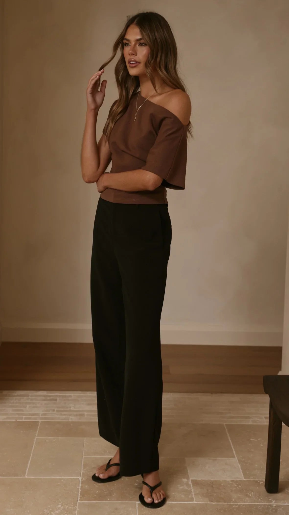 MVN Ady Wide Leg Pants Black