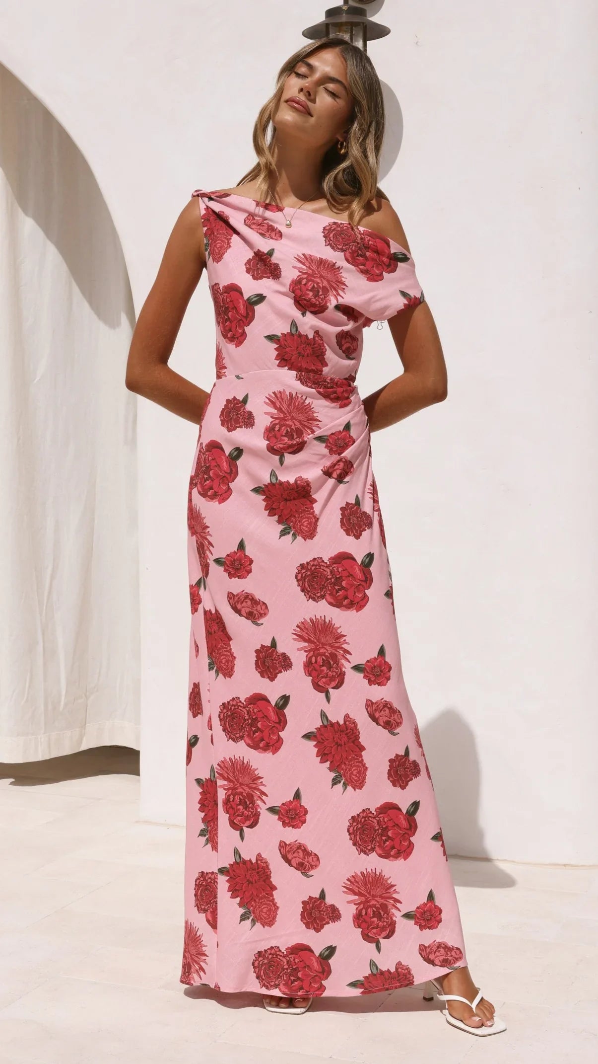 Gigi Maxi Dress Dahlia Rouge