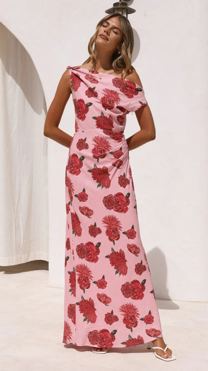 Gigi Maxi Dress Dahlia Rouge