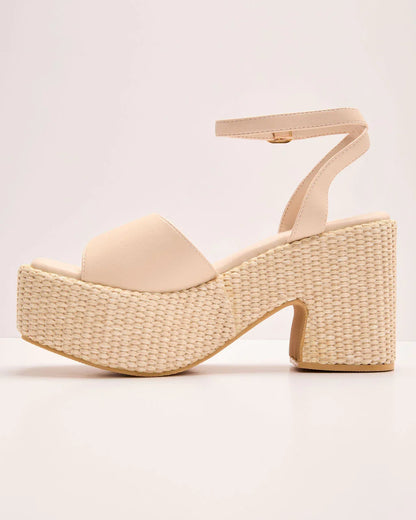 Briellee Chunky Platform Heeled Sandals