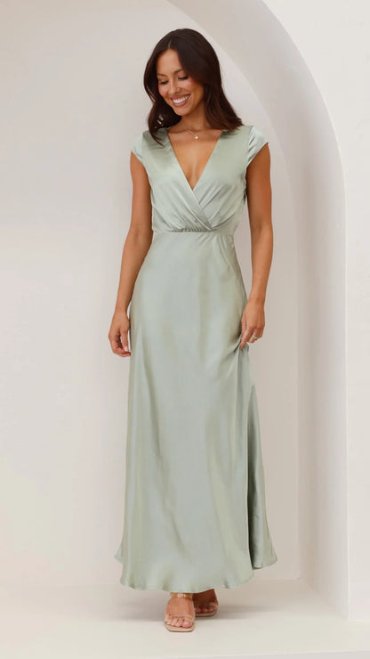 Selma Maxi Dress Sage