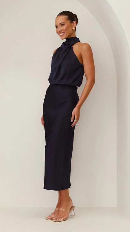Esther Maxi Dress Navy