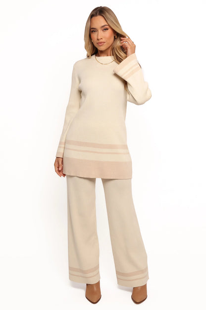 Lowell Top White Cream