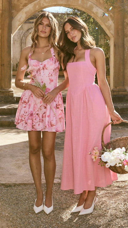 Caden Maxi Dress Pink