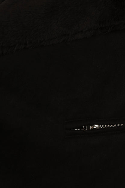 Lopez Faux Sherling Jacket Black